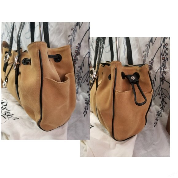 Suede Brighton Handbag, Cinclaire Brighton Bag - Picture 4 of 15